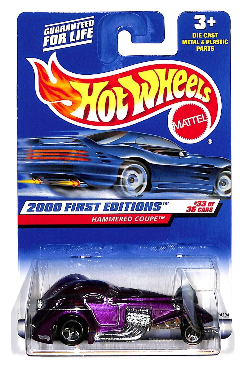Hot Wheels 2000 First Editions Hammered Coupe #33 of 36 Cars