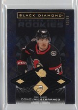 2025-26 Upper Deck Black Diamond Relic Rookies Single 40/99 Donovan Sebrango 1q2