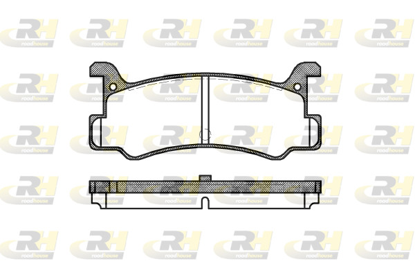 Roadhouse BremsbeläGe BremsklöTze Hinten FüR Mazda 323 F V BA 1.5 16V 2213.00-image
