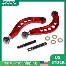 For 06-15 Honda Civic 1.8l 2.0l Red Adjustable Rear Upper Camber Control Arm Kit