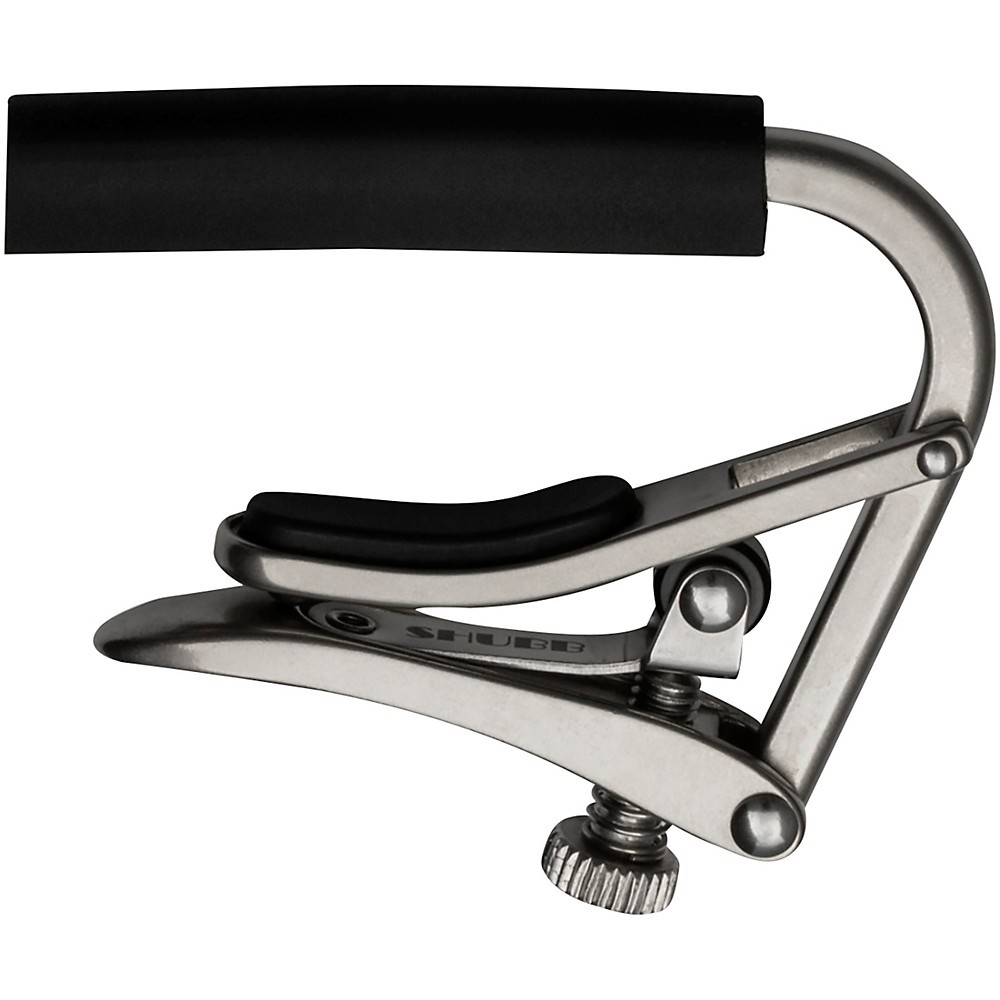 Shubb Standard Series C1N Capo для гитары со стальными струнами с матовой никелевой отделкой