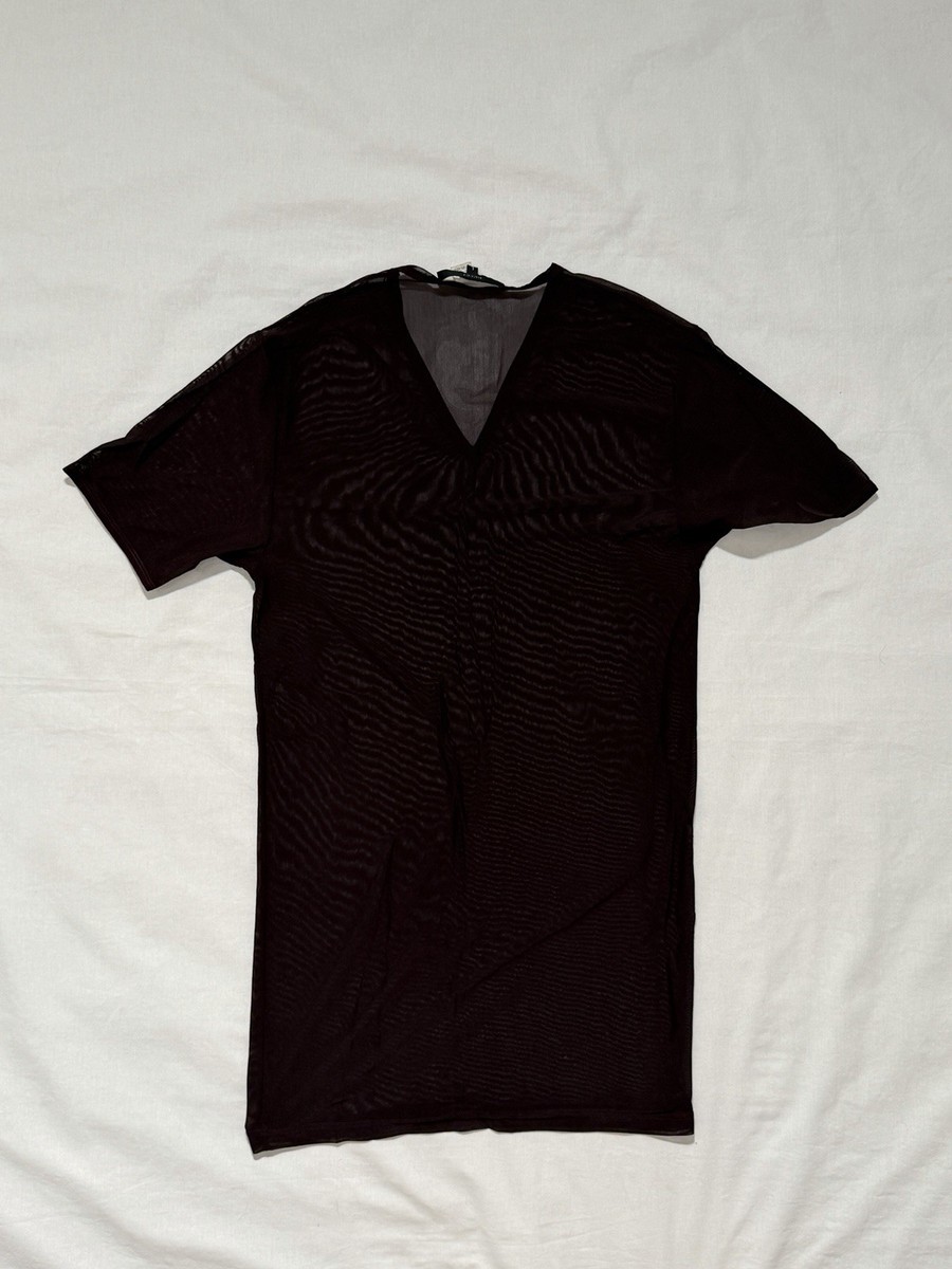 Gucci Men's Mesh V-Neck SS1998 Look #32 Size L | eBay