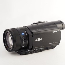 Sony Handycam FDR-AX100 4K Video Camera 12x Optical Zoom Black From Japan 230