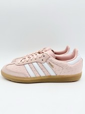 Adidas Women's Samba OG Size 8.5 Sandy Pink White Gold IH3977