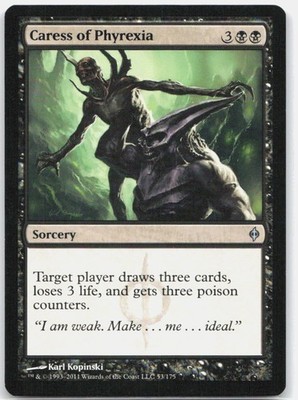 Caress of Phyrexia *Regular* NPH 53 NM