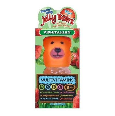 Jelly Bears Vitamin Fruchtbär Gummis Sommerbeere - 60 Gummis