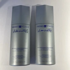 2 Sebastian Laminates Straightening Liquigel Transforming Polish 8.5 oz each