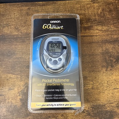 Omron HJ-112 Digital Go Smart Pocket Pedometer with 2D Smart Sensor NEW SEALED