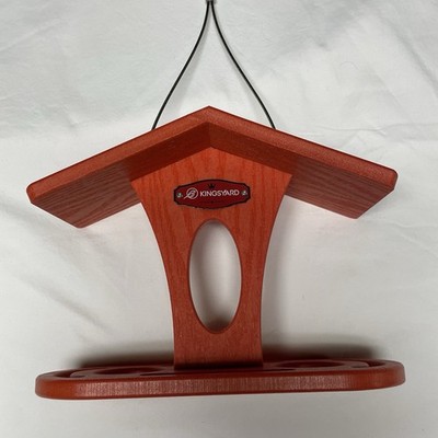 Kings yard Poly Lumber Oriole Double Bird Feeder Jelly and Orange Feeder Outdoor