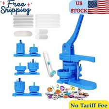 Button Maker Machine Multiple Sizes 1.26 1.73 2.28 inch Pin Maker Machine