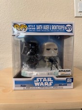 Funko Pop! Deluxe: Star Wars:Battle at Echo Base: Darth Vader & Snowtrooper #377
