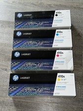 OEM HP LaserJet 410A Toner Cartridge Set 4-PACK Black, Cyan, Magenta  Yellow