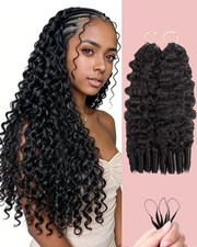 14 Inch Human Crochet Hair for Black Women, Feather Human Hair Extensions 110G 8