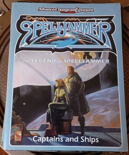 Spelljammer - The Legend of Spelljammer Captains and Ships Book TSR 1065XXX1903