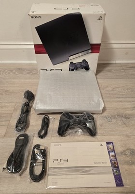OVP Sony PlayStation 3 PS3 Slim CECH-2003A 120GB Konsole - NUR EIN BESITZER 