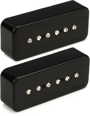 Fishman Fluence Greg Koch ''Gristle-Tone'' Signature P-90 Pickup Set - Black