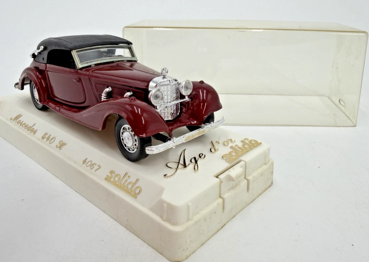 Lot De Jouets Anciens Solido En Boîte D'origine - Camion Citerne & Alfa Romeo Cabriolet