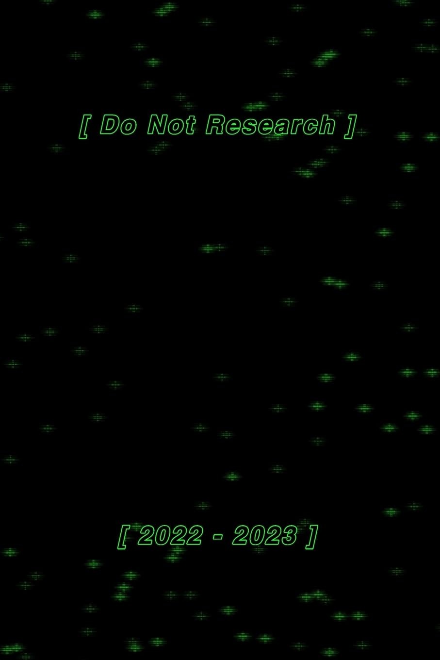 Не проводите исследований, не проводите исследований на 2022-2023 годы (Taschenbuch)