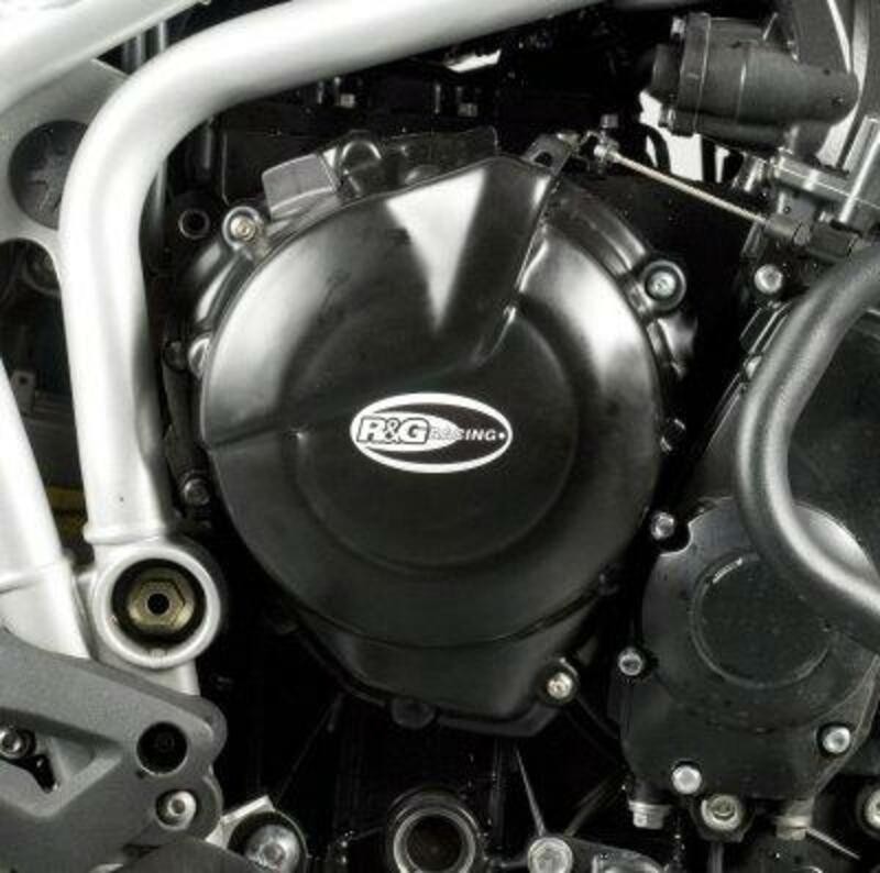 Couvre-carter droit R&G RACING noir Triumph Tiger 800 embrayage moto