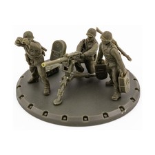 Dust Dust Tactics Allies 1:48 Standard Loose USMC Heavy Machinegun Squad #2 NM