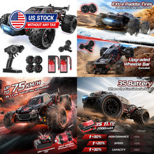 1/14 Scale Brushless RC Car for Adults 46 MPH Off Road 4WD Remote Control Truck