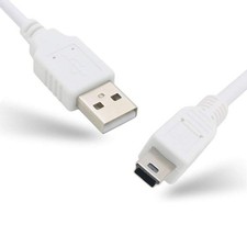 3Ft Old-Style USB-A to Mini-B Type B Trapezoid Charger / Charging Cable,...