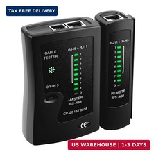 Ethernet Cable Tester - RJ45 RJ11 Network Tester Tool for CAT5/CAT5e/CAT6/CAT6a/