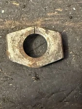 Harley OEM Knucklehead Panhead Rear axle nut lock plate 293g