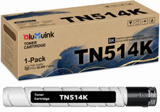 TN514 Black Toner Cartridges 1-Pack replacement for Bizhub C458 C558 C658