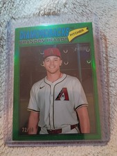 2026 TOPPS HERITAGE BRANDON PFAADT GREEN CHROME 72/99