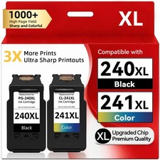 Ink Cartridge for Canon PG-240XL CL-241XL PIXMA MG2220 MG3600 MG4120 MG3620 Lot
