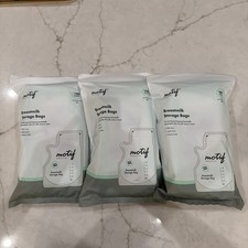 Motif Breastmilk Storage Bags - 3 Packs Of 100 bags