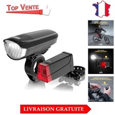 Éclairage Vélo DANSI - Durable, Automatique & Approuvé StVZO - 15Heures d'Usage