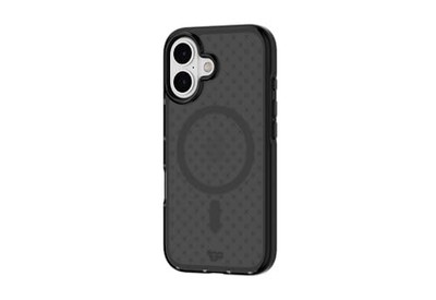 Tech21 EvoDusk MagSafe Back Case for iPhone 16 Smokey/Black