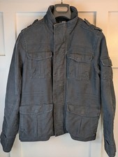 Divided by H M Utility Black Jacket Women's Size Small Heavy and Warm
