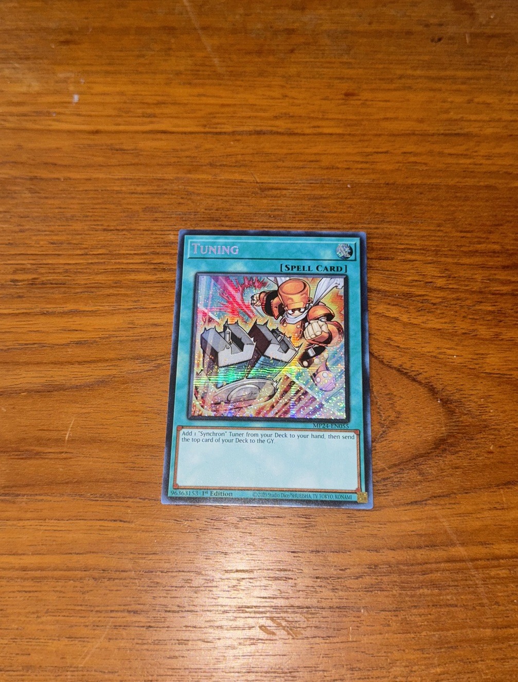 Prismatic Secret Rare Tuning Alt Art MP24-EN055