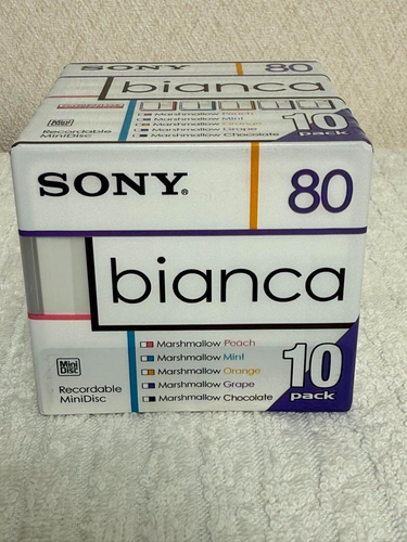 Lot De 10 MiniDiscs Memorex MD 80 Min (dont 3 Cristal) Et 1 MD74 - Occasion, Boîtiers Cristal