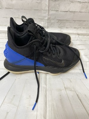 Nike Lebron James Witness 4 Black Hyper Cobalt Size 7