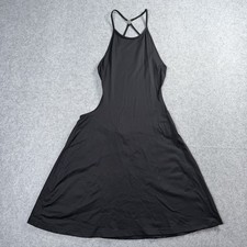 Vintage 90s Versace Intensive Cutout Open Back Black Mini Dress Sz S/M (AS IS!)