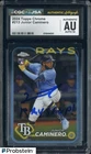 Junior Caminero Signed 2024 Topps Chrome #213 RC Rookie CGC AU w/ AUTO 10