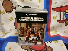 Nintendo NES Dov'è Carmen SanDiego? Gioco Completo