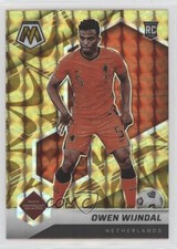 2021 Panini Mosaic FIFA Road to World Cup Reactive Gold Prizm Owen Wijndal 0c6