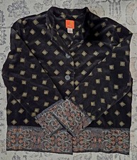 Vintage Corduroy Patterned Large Cotton Jacket