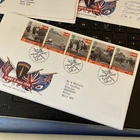GB STAMPS FDC FIRST DAY COVER 1994 D-DAY 6 JUNE 1944 BUREAU postmark