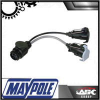 Maypole 13 Polig Auf 7 Polig 12N & S AnhäNger UmrüStadapter Wohnwagen MP603