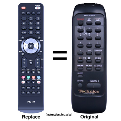 Technics テクニクス RAK-ST106WH オーディオ リモコン s-l400.jpg