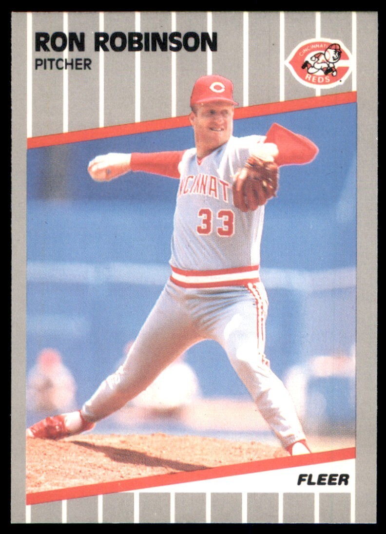 1989 Fleer #169 Ron Robinson