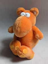 Heye Mordillo Plüsch Bär Orange Crazy Zoo Vintage Stofftier ca. 18 cm groß