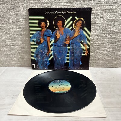 THE THREE DEGREES NEW DIMENSIONS Vinyl Record LP 1978 Ariola SW-50044