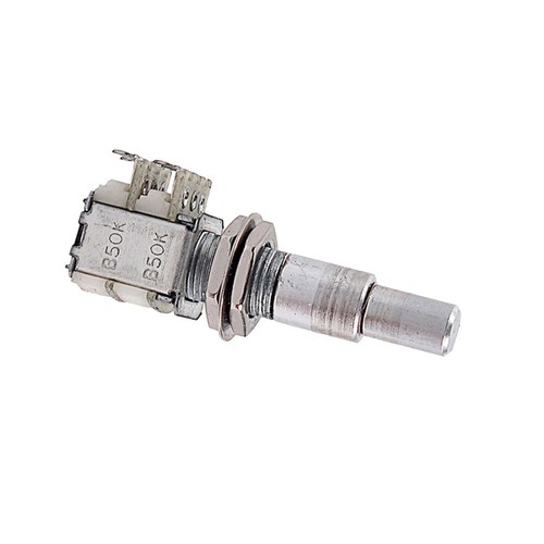 B50K Gitarre Bass Mini Dual Potis gestapelt konzentrisch Potentiometer Center Arretierung - Bild 11 von 11
